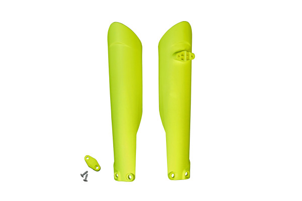 Fork Slider Protectors yellow for Gas Gas / Ktm / Husqvarna